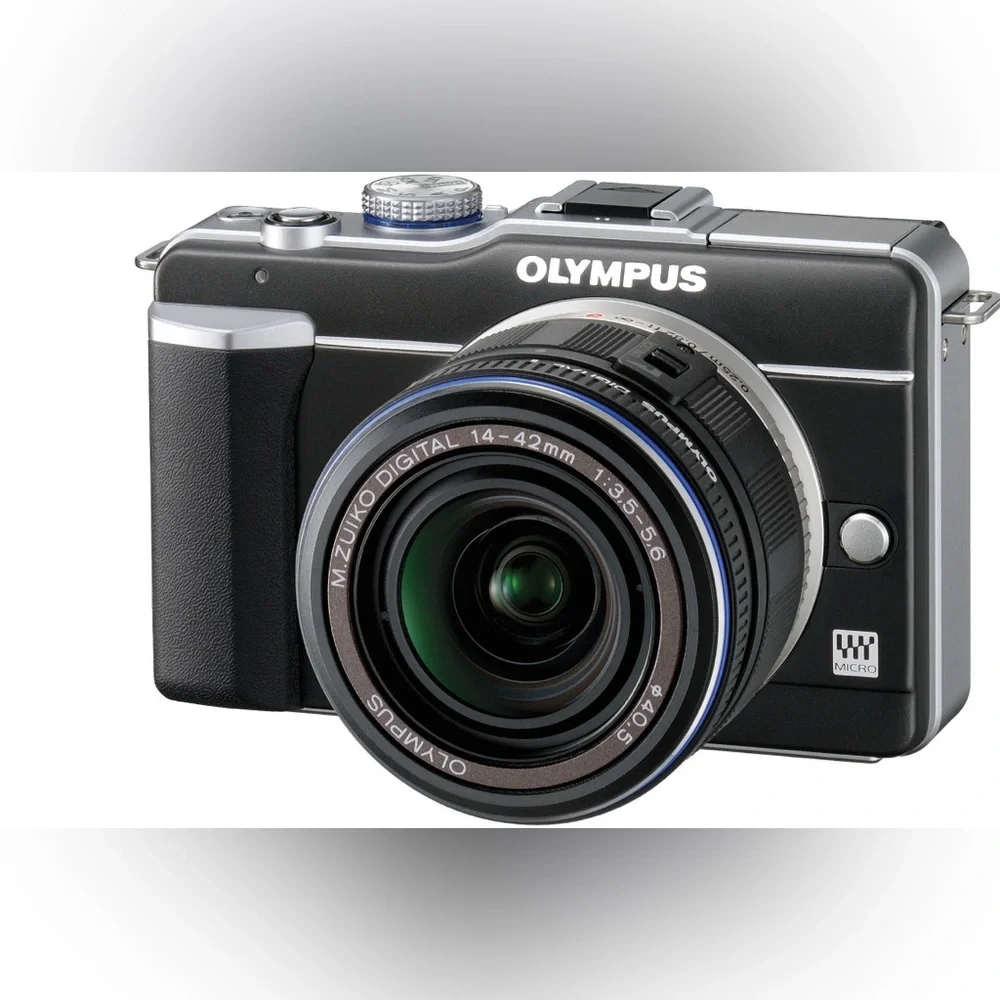 Olympus dark gray Digital Camera